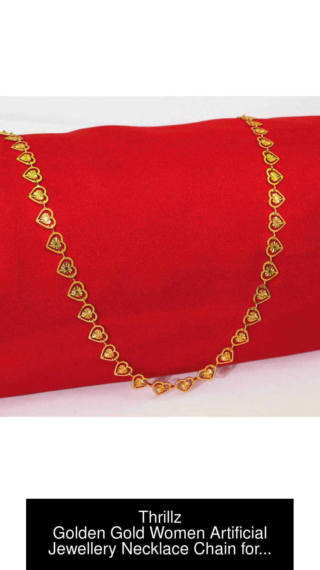 Gold plated artificial on sale jewellery