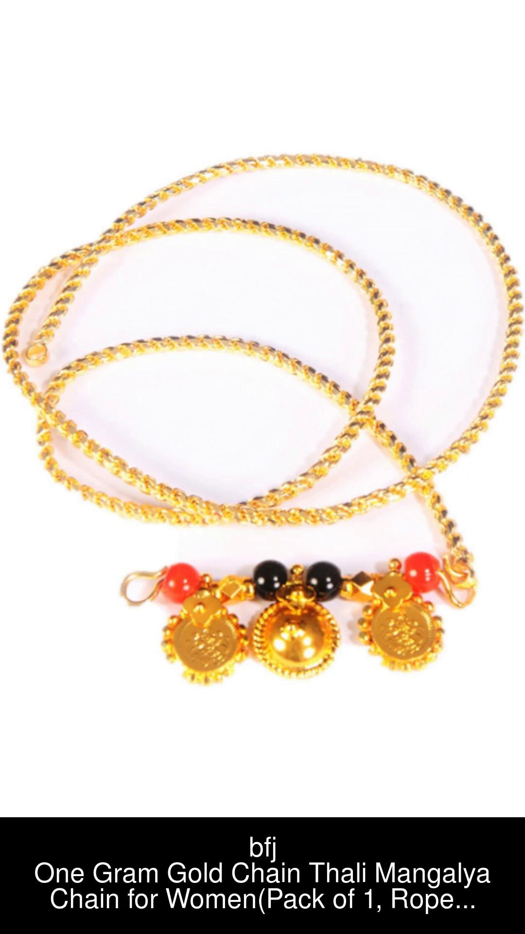 Chain on sale thali designs