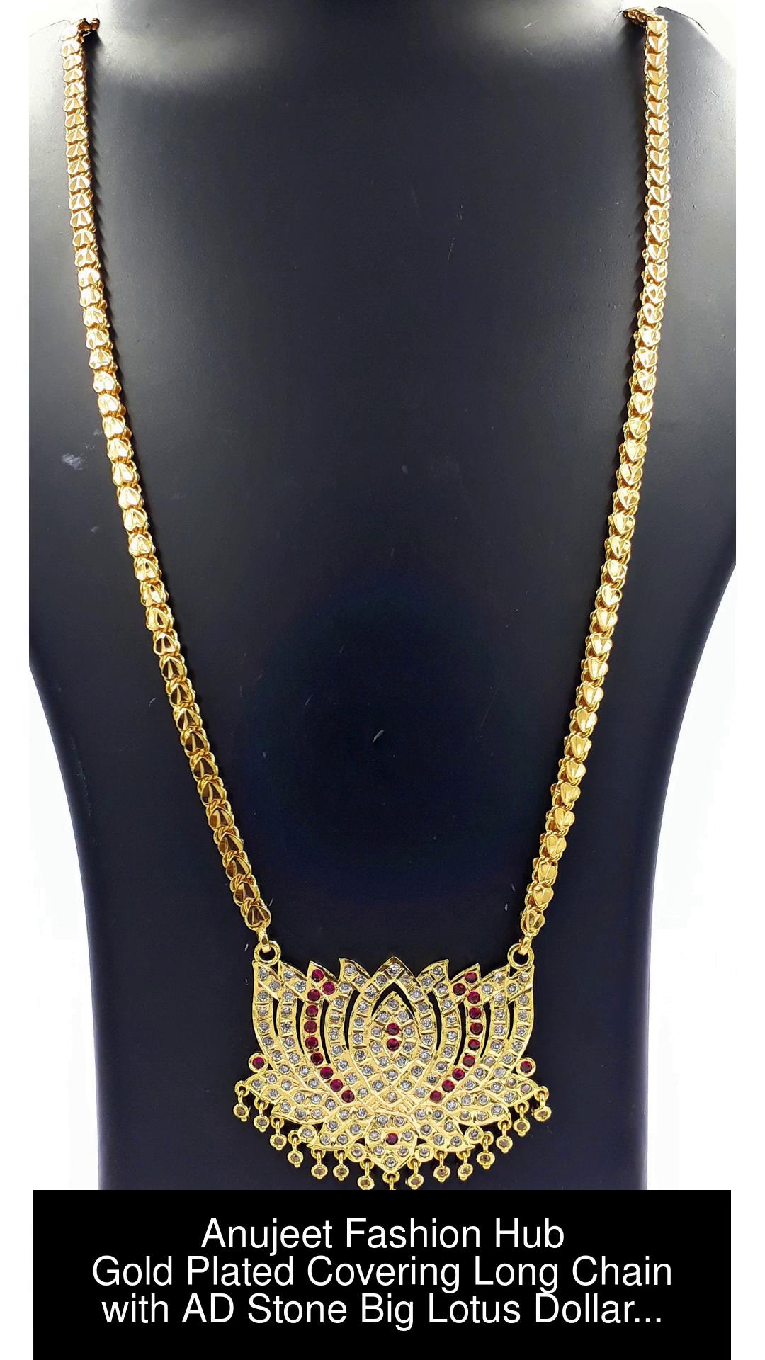 Long chain with 2024 big pendant