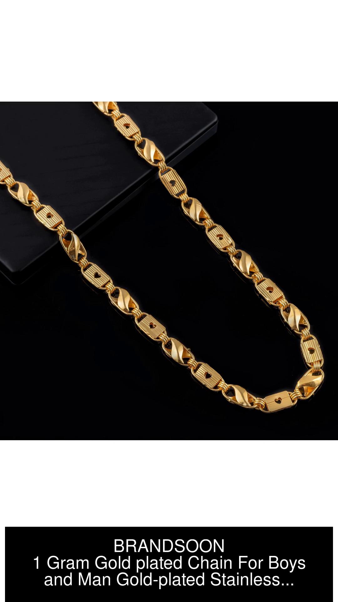 Flipkart one gram deals gold chain