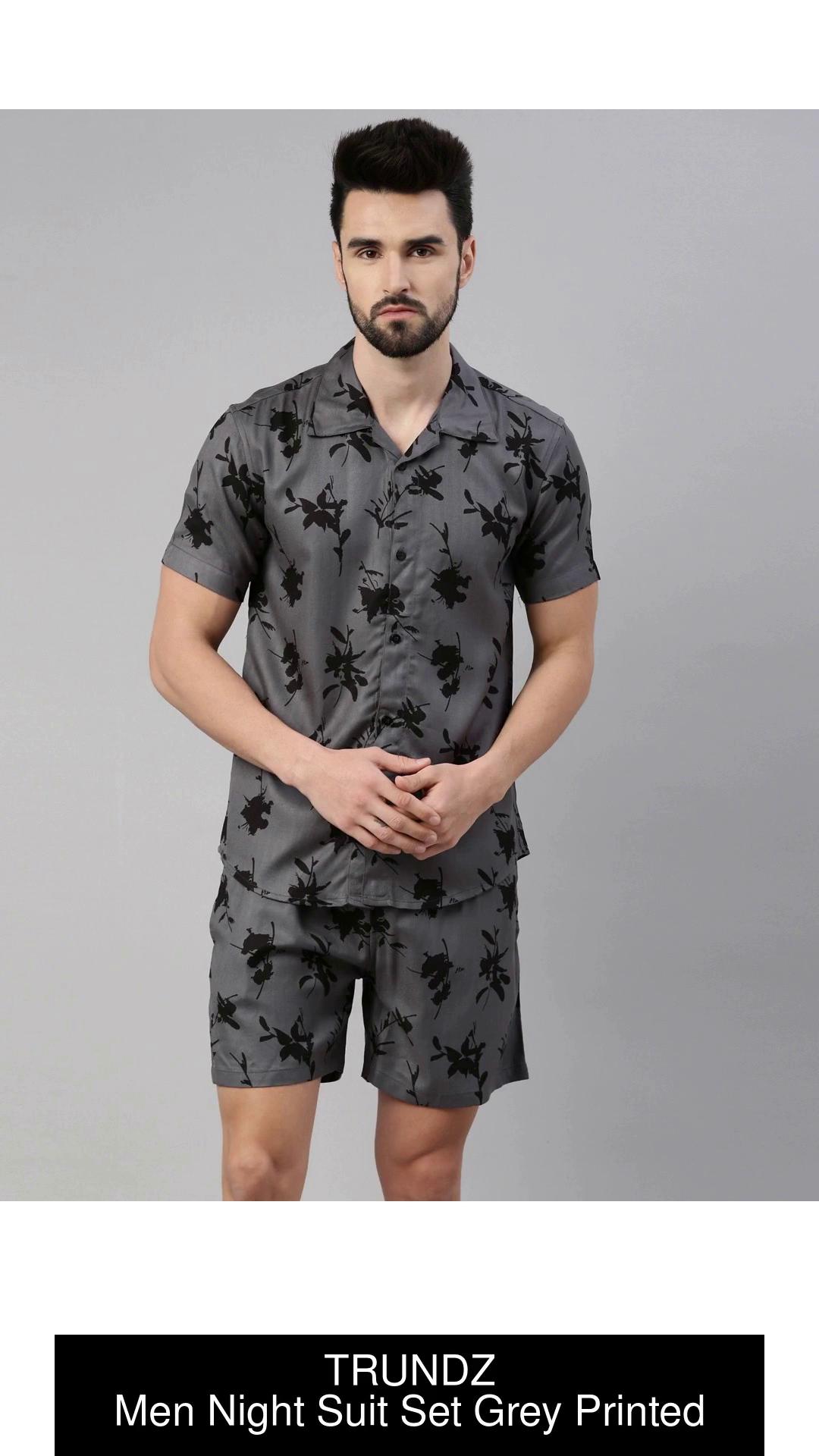 Printed night suits online for men