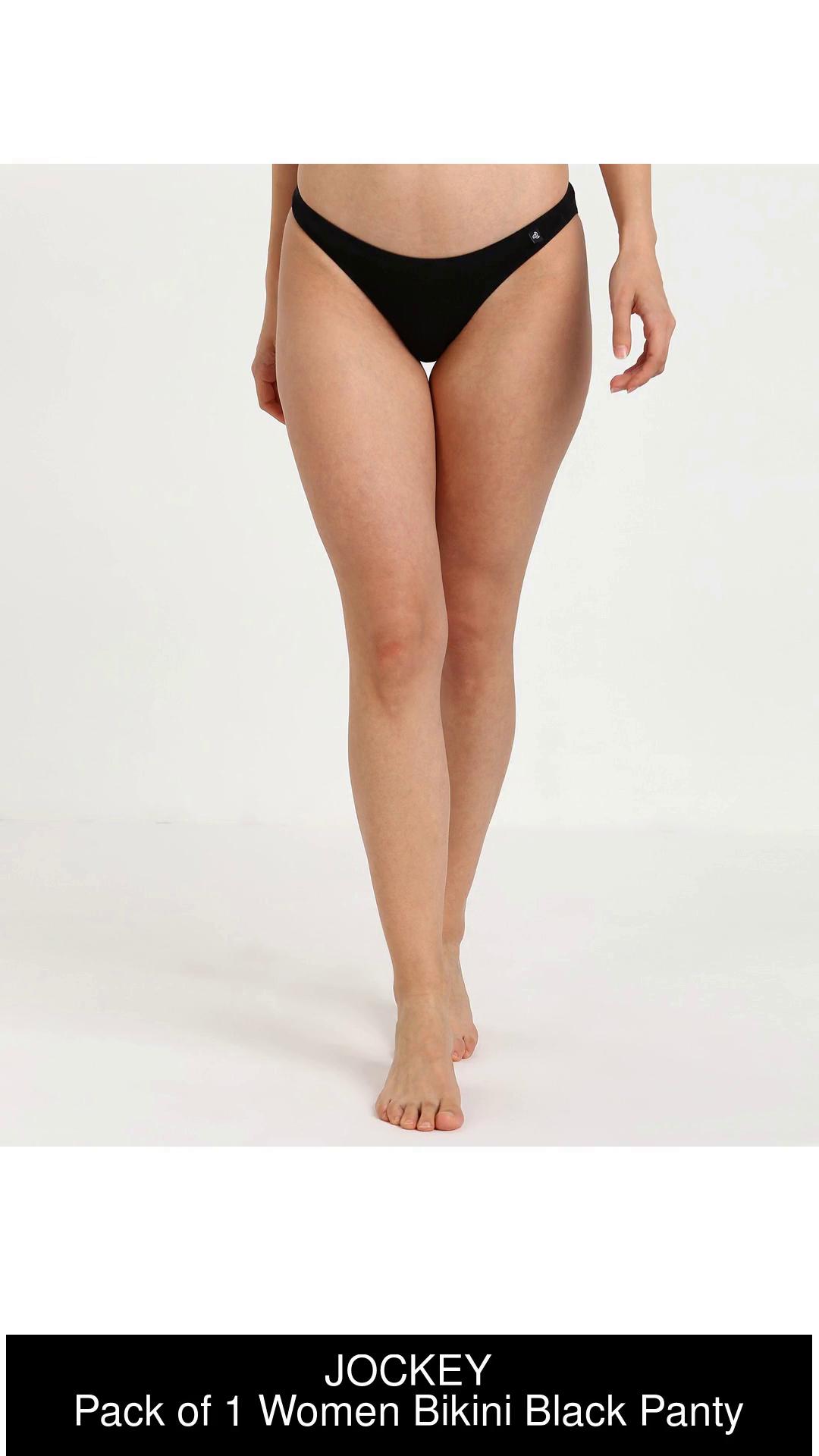 JOCKEY Women Bikini Black Panty - Buy Black JOCKEY Women Bikini