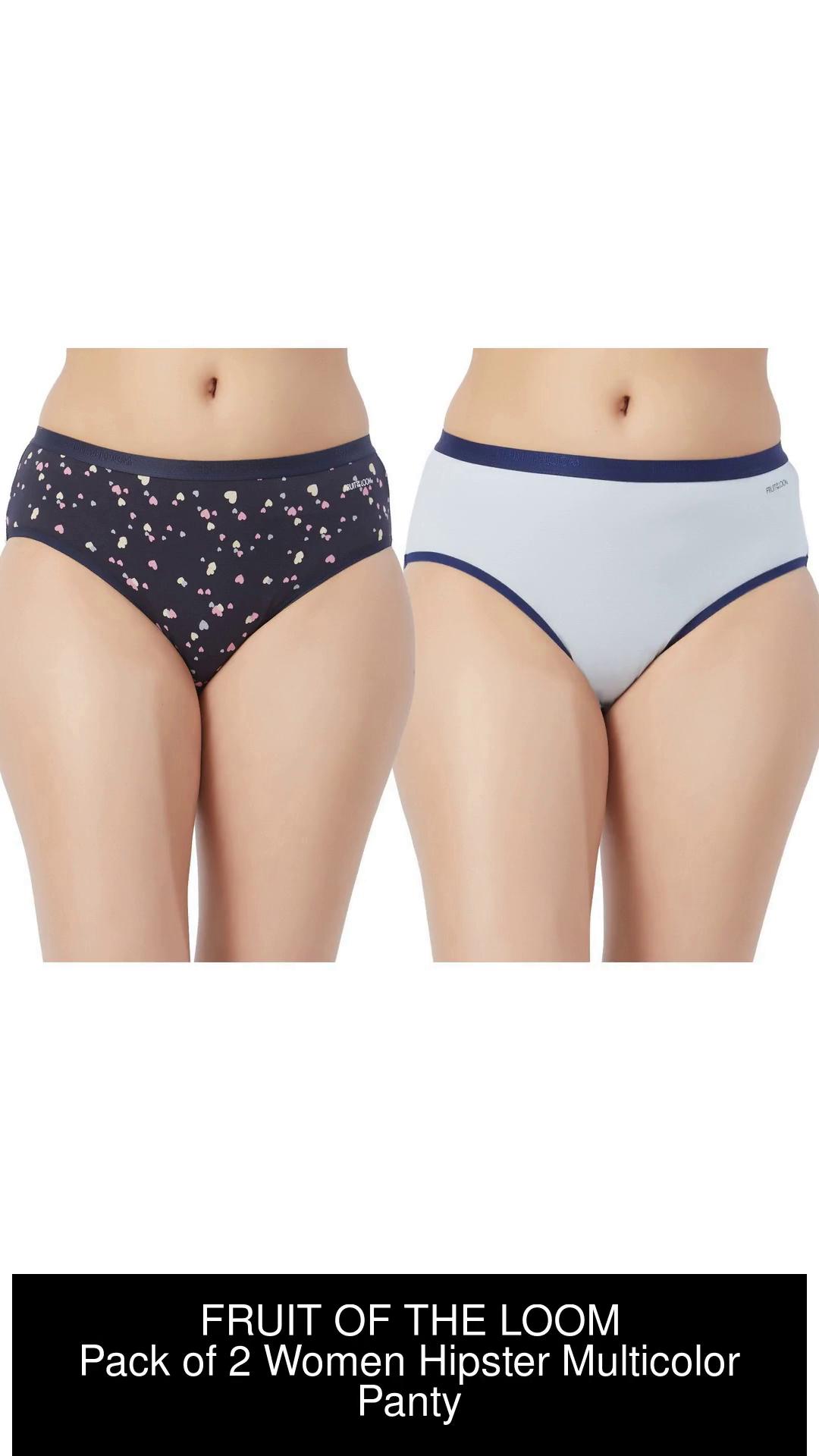 FRUIT OF THE LOOM Women Hipster Purple Panty - Buy FRUIT OF THE LOOM Women  Hipster Purple Panty Online at Best Prices in India