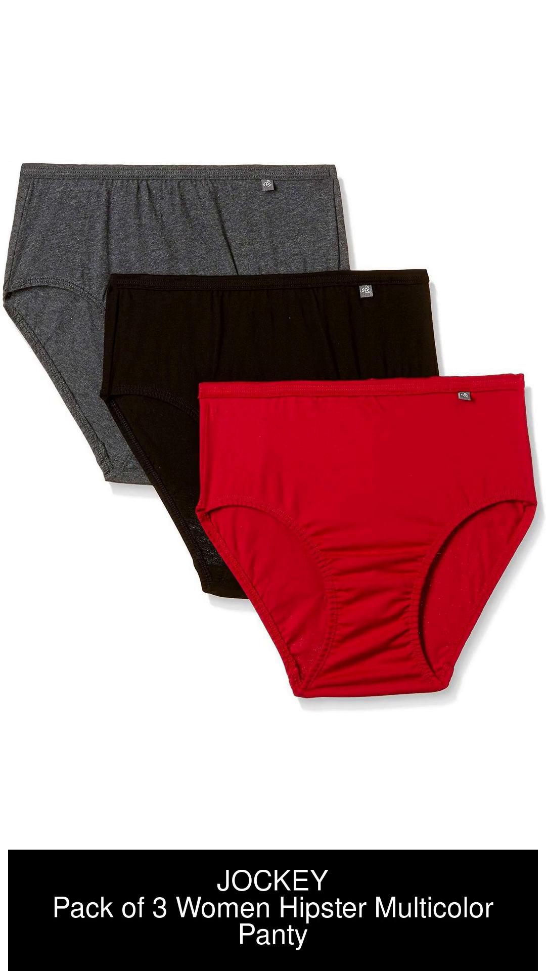 Buy Jockey Multi-Color Dark Assorted Hipster Pack of 3 - Style