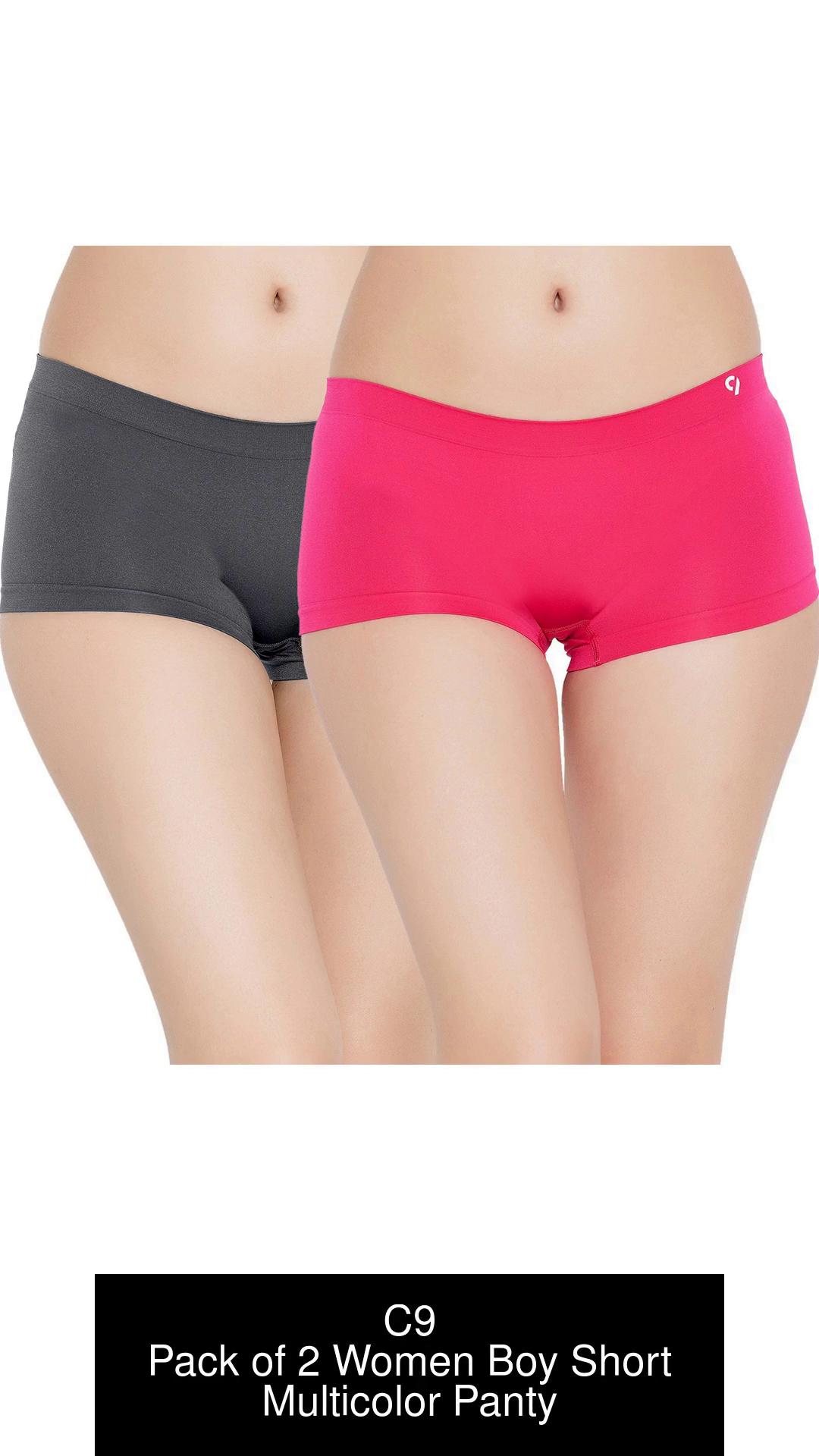 C9 Women Boy Short Multicolor Panty - Buy C9 Women Boy Short Multicolor  Panty Online at Best Prices in India
