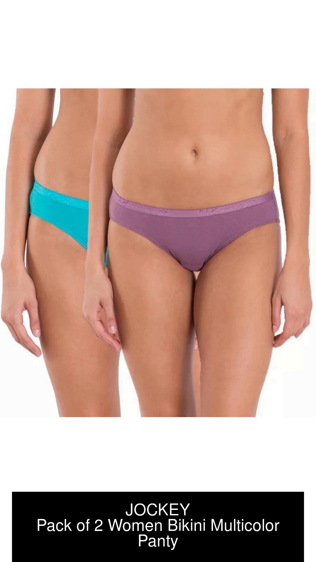 Buy JOCKEY Women Bikini Multicolor Panty Online at Best Prices in
