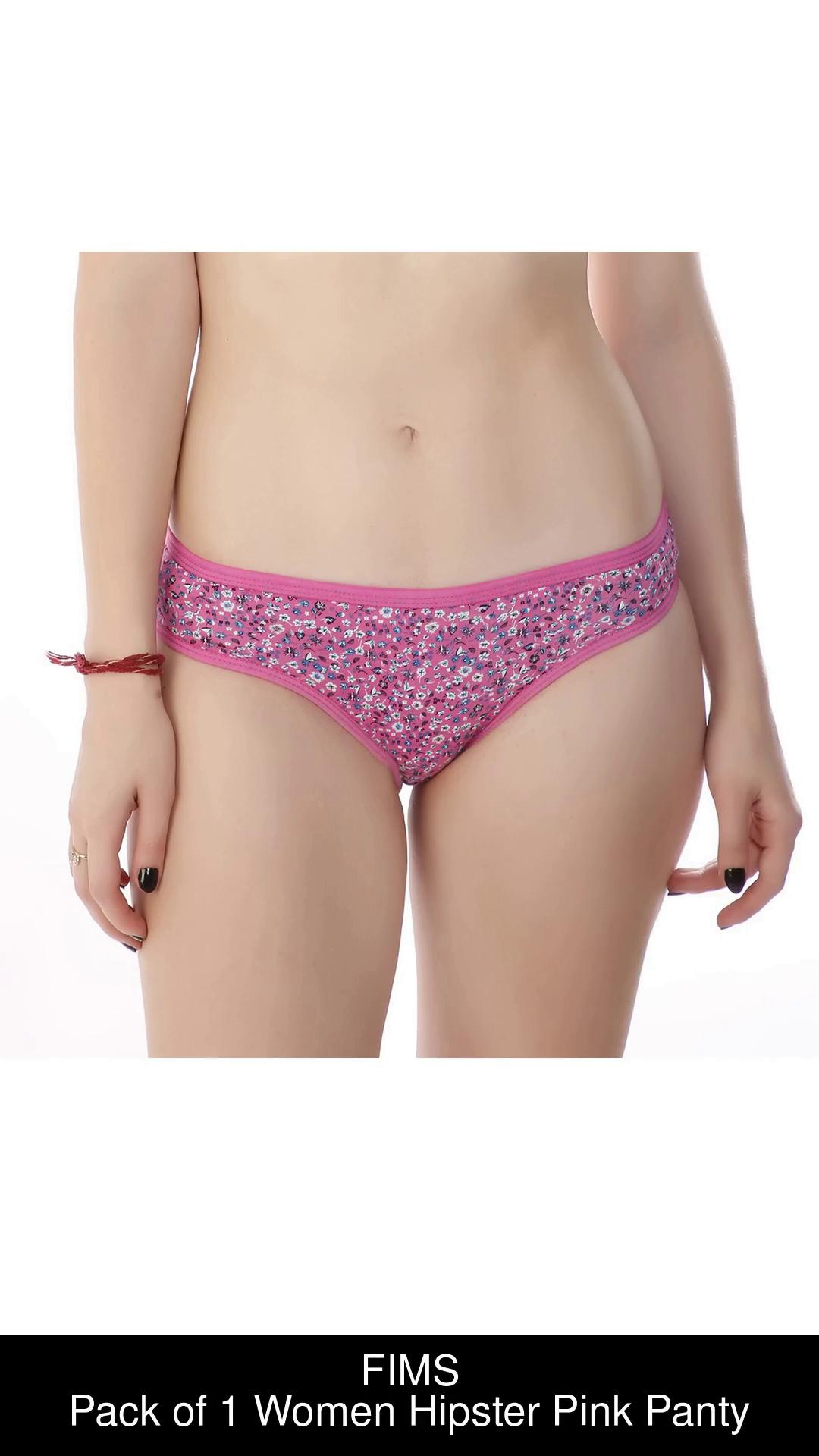 FIMS Women Hipster Pink Panty - Buy FIMS Women Hipster Pink Panty Online at  Best Prices in India