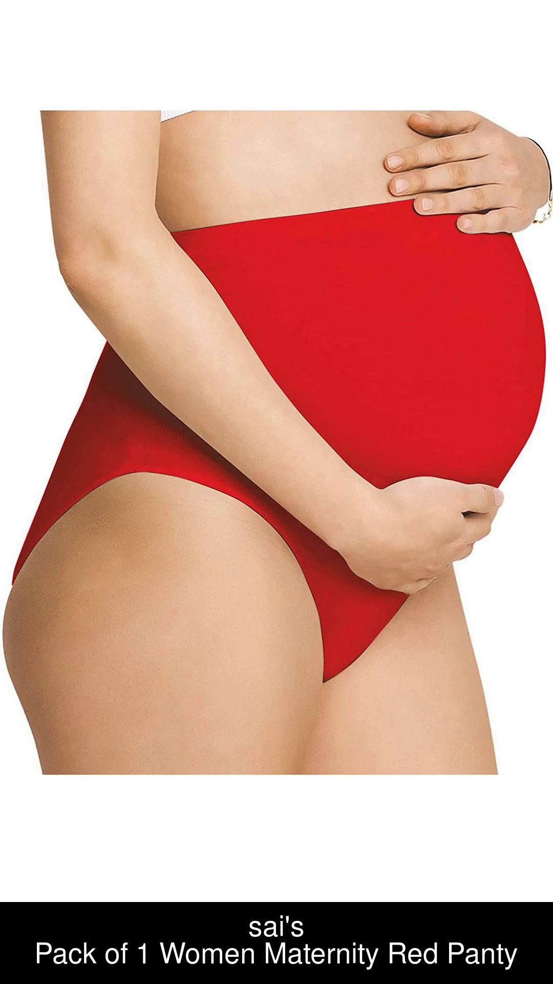 Sais Women Maternity Red Panty - Buy Sais Women Maternity Red