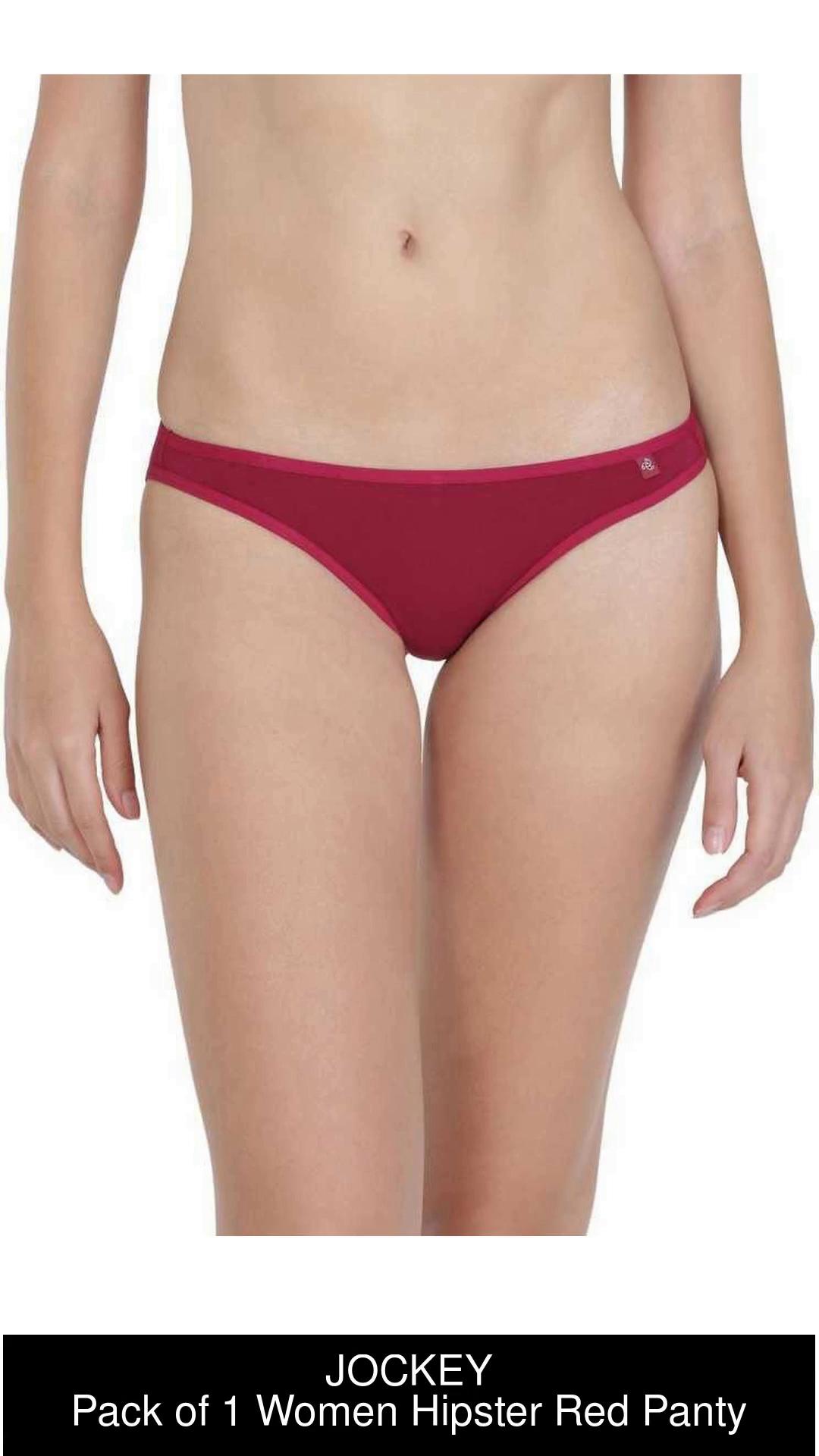 Buy JOCKEY Women Hipster Red Panty Online at Best Prices in