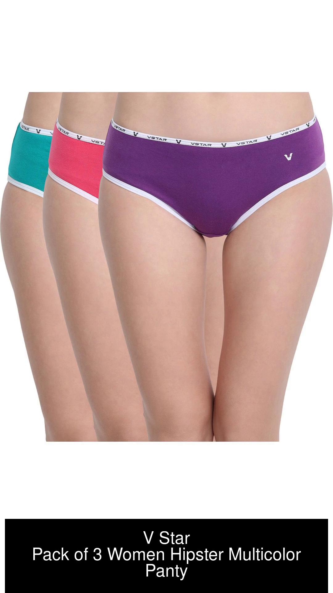 V Star Women Hipster Multicolor Panty - Buy V Star Women Hipster Multicolor  Panty Online at Best Prices in India