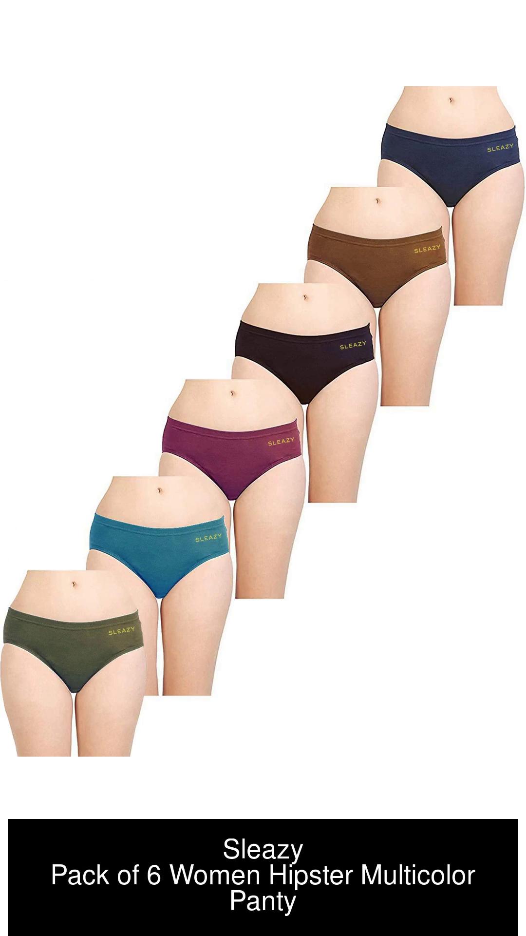 Buy Sleazy Women Hipster Multicolor Panty Online at Best Prices in India