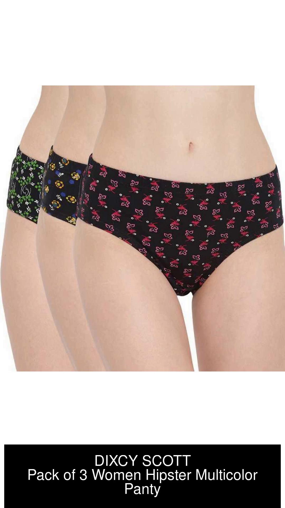 DIXCY SCOTT Women Hipster Multicolor Panty - Buy DIXCY SCOTT Women Hipster Multicolor  Panty Online at Best Prices in India