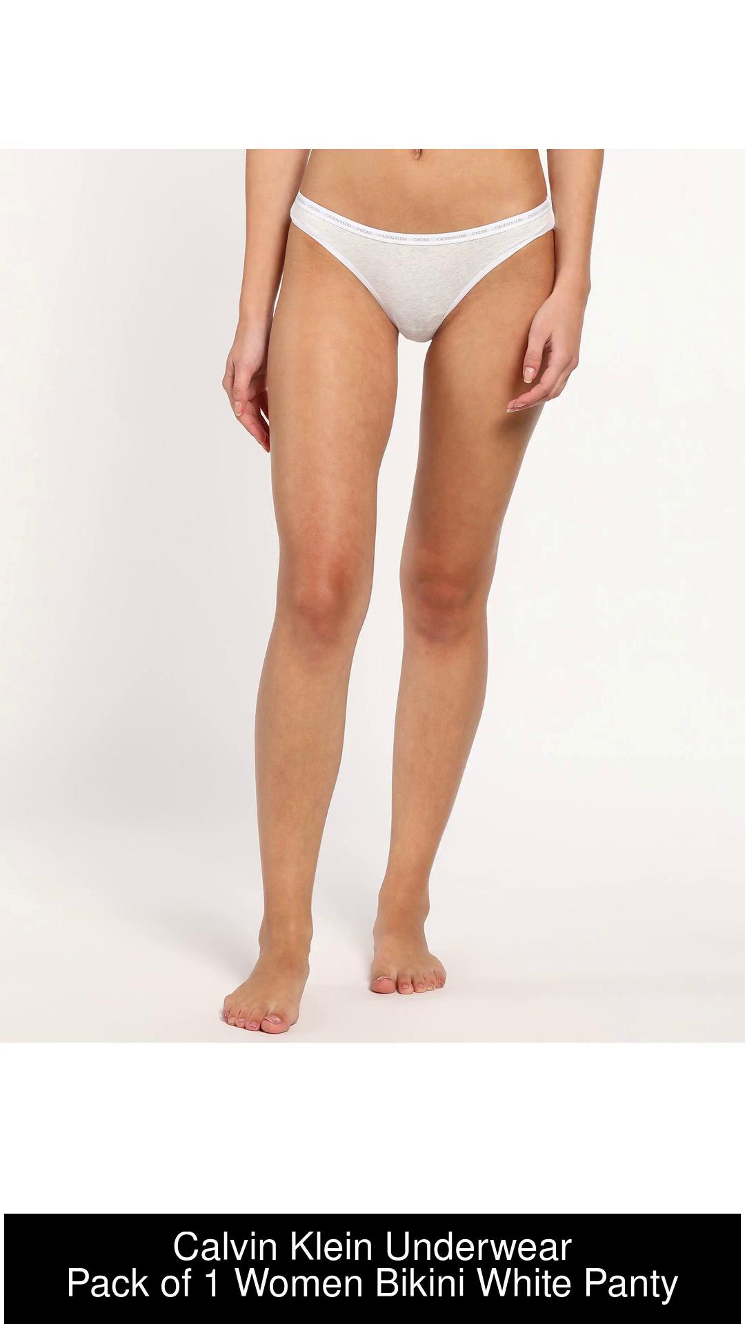 Calvin Klein Underwear Women Bikini White Panty - Buy Calvin Klein  Underwear Women Bikini White Panty Online at Best Prices in India