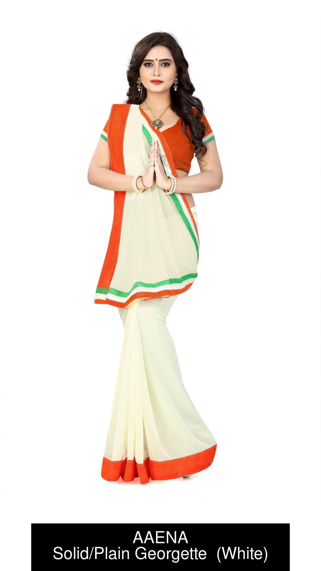 Independence day outlet saree