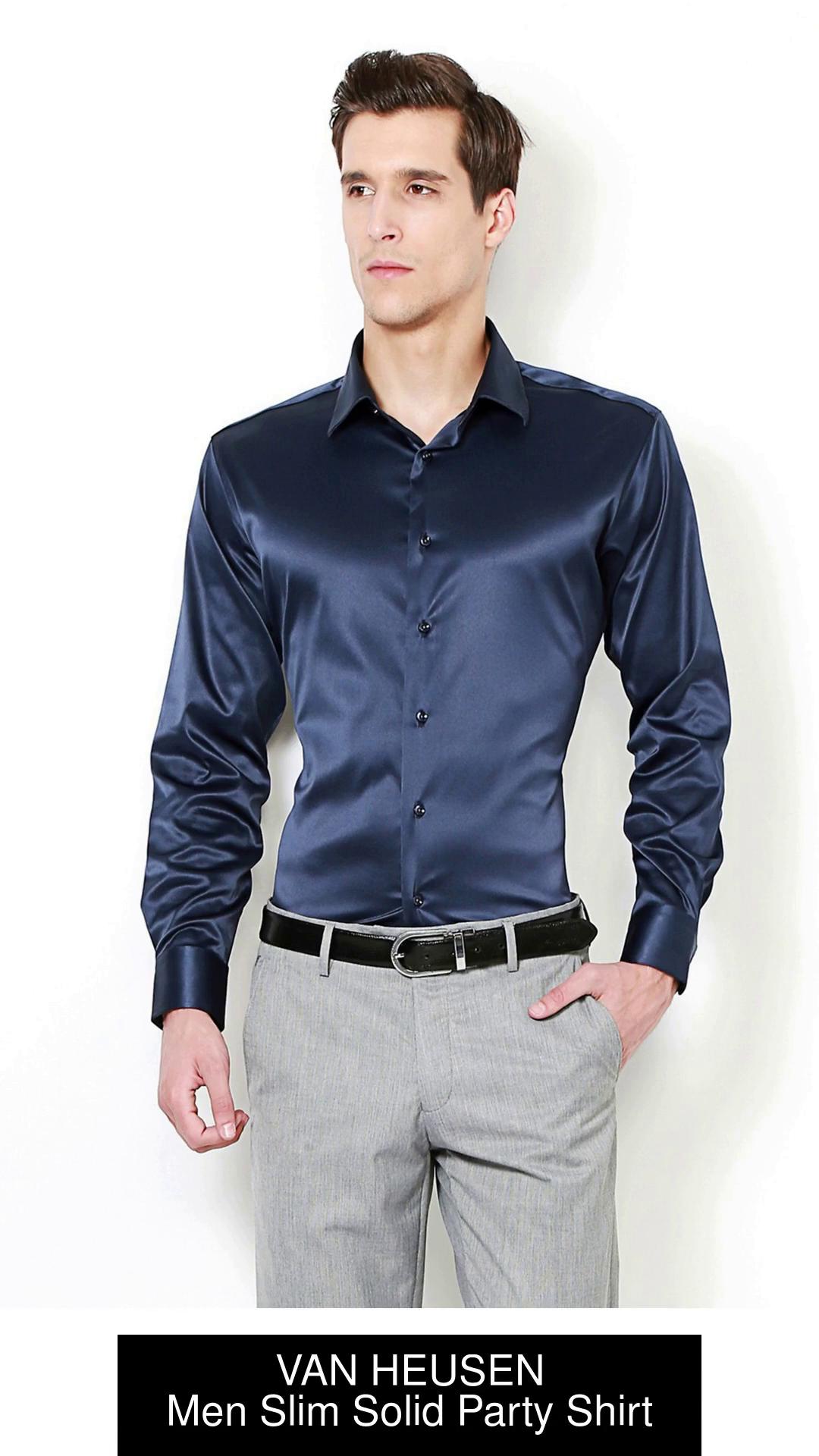 Van heusen on sale party wear shirts