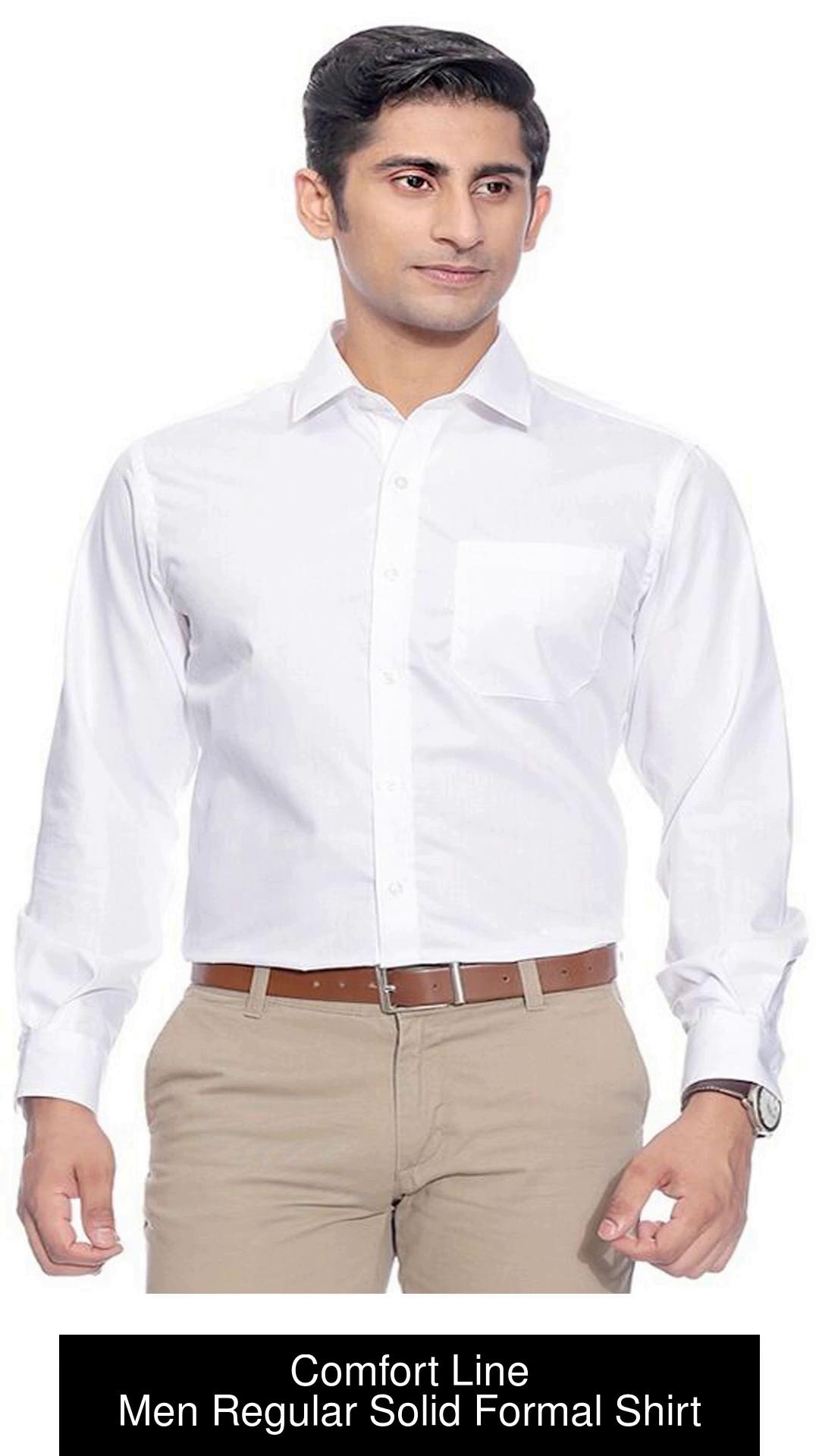 White formal clearance shirt mens