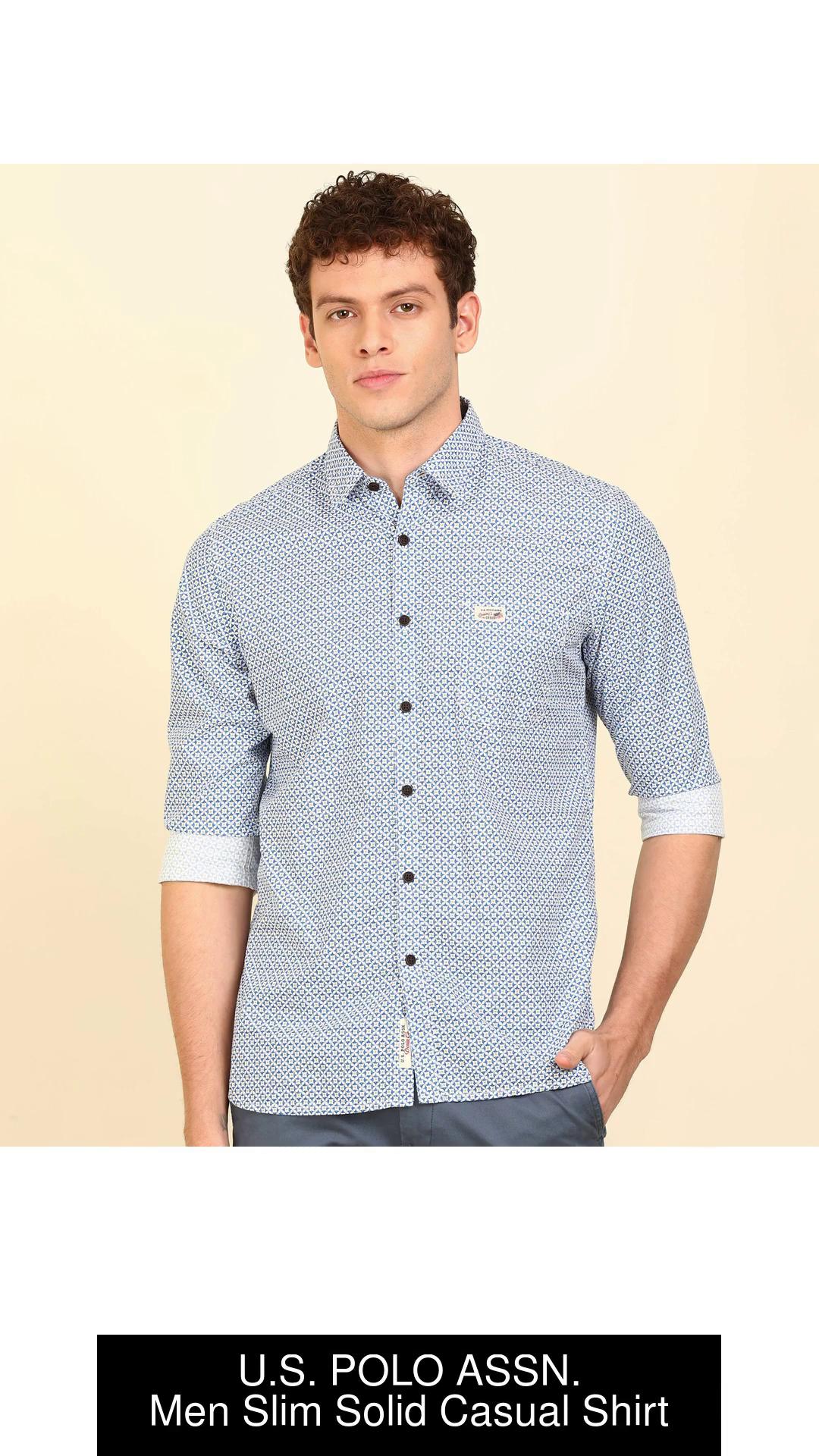 Solid hot sale casual shirts