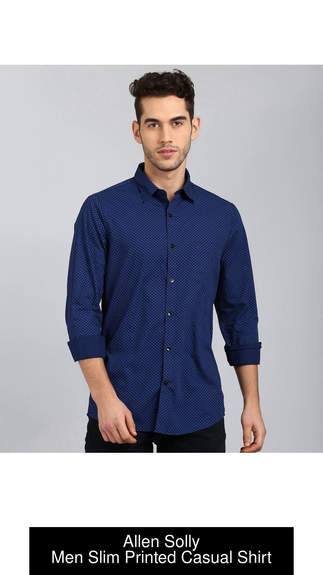 Allen Solly Blue Shirt