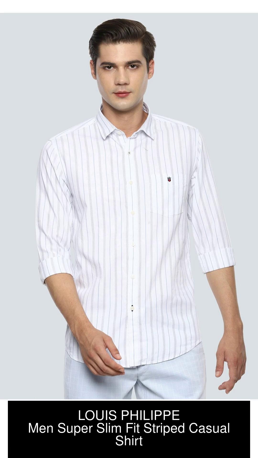 Exclusive Louis Philippe Striped Shirt