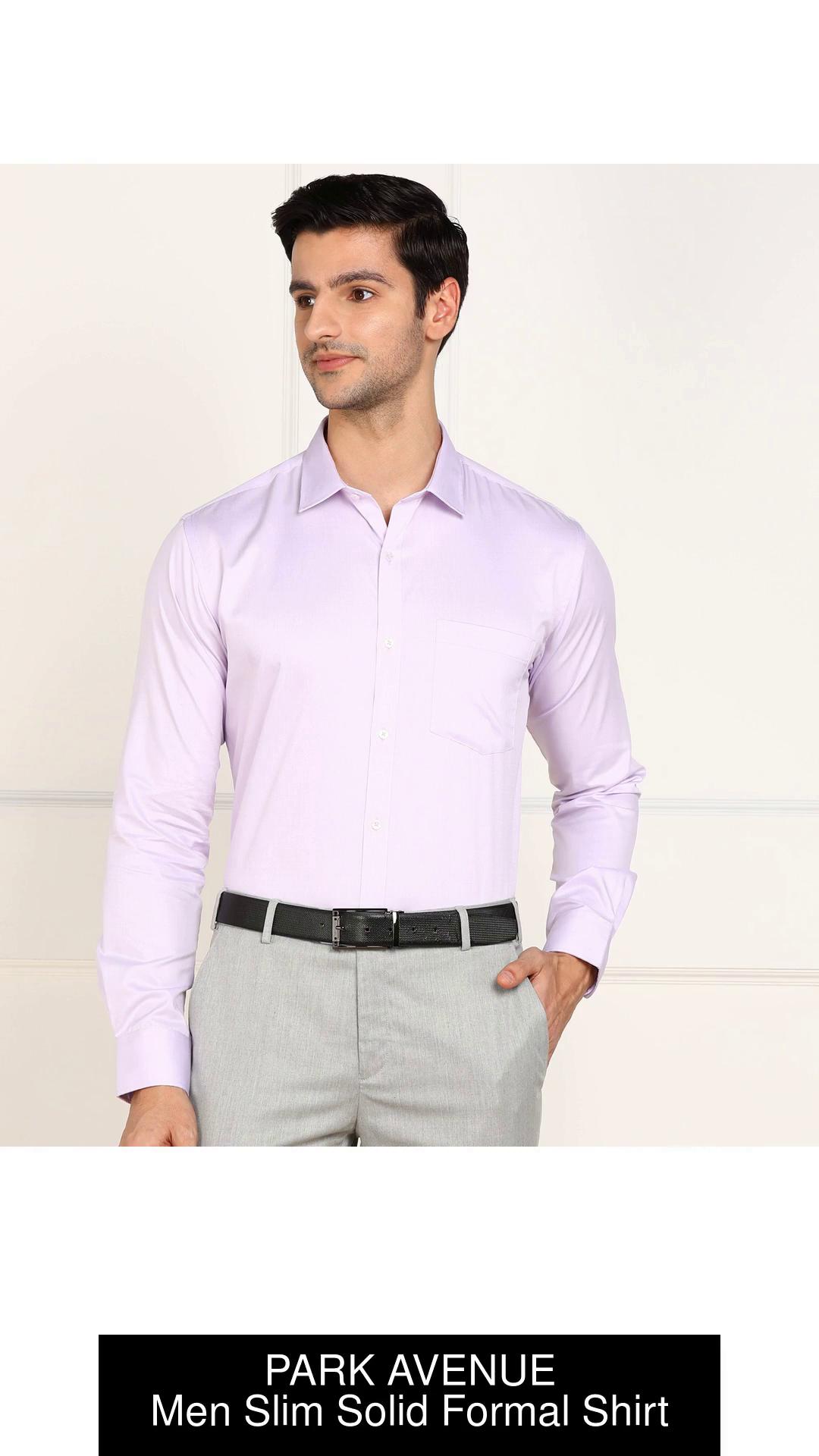 Light purple formal sales shirt