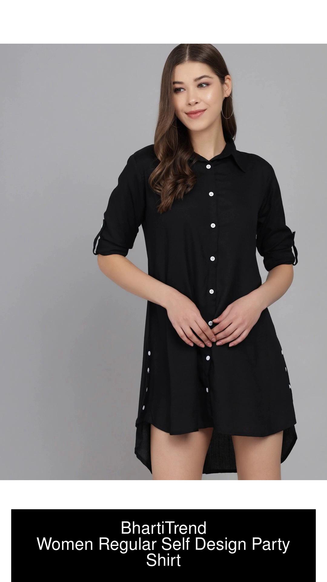 side and front button shirt
