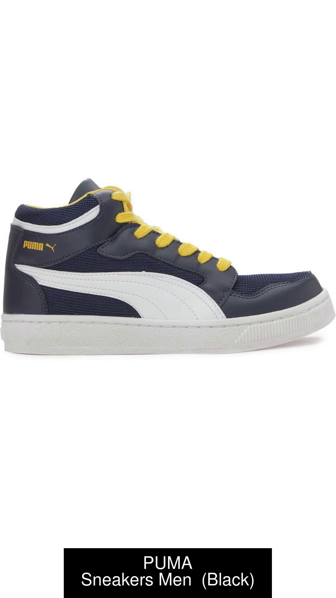 Puma men's rebound outlet mid lite dp sneakers