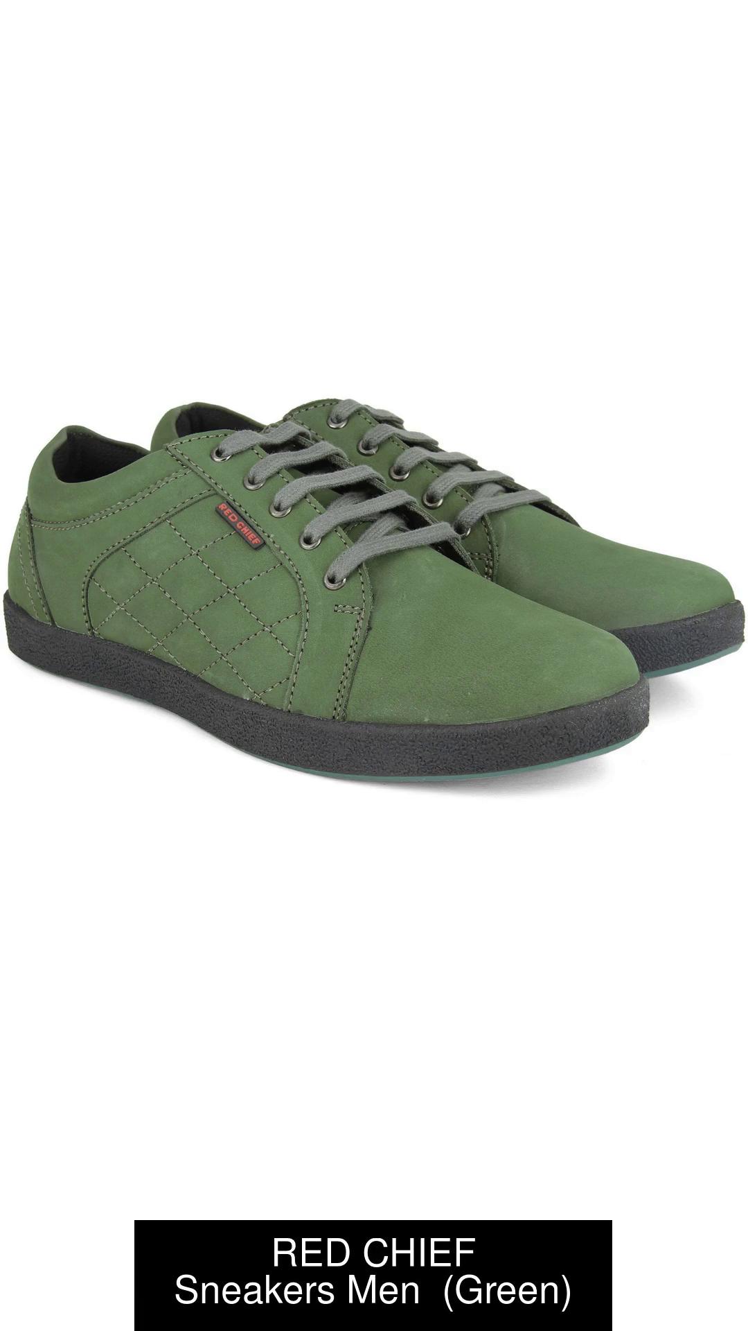 Red chief green deals casual shoes