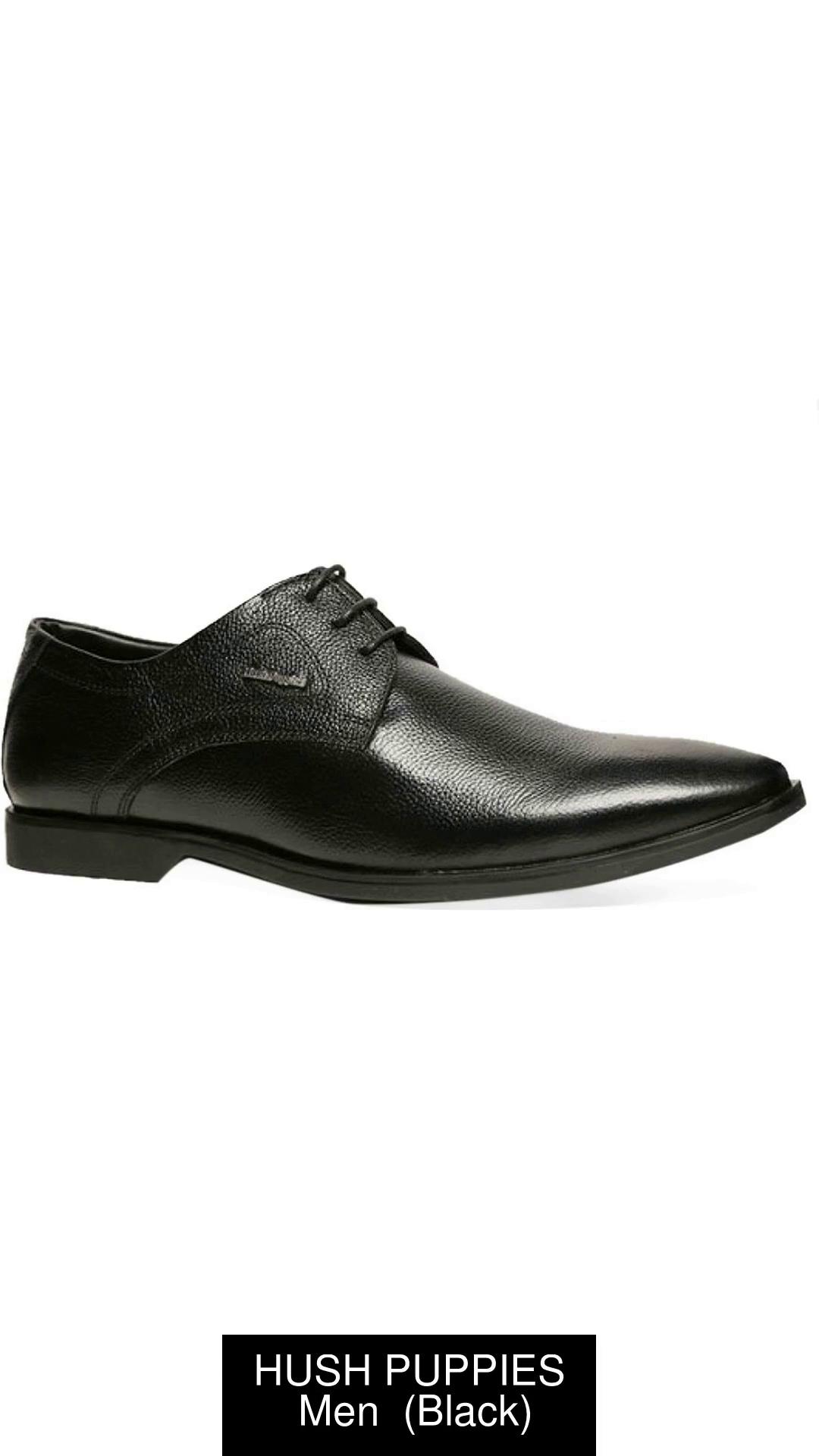 HUSH PUPPIES By Bata Lace Up For Men - Buy Black Color HUSH PUPPIES By Bata Lace Up For Men Online Best Price - Shop Online for Footwears in India | Flipkart.com