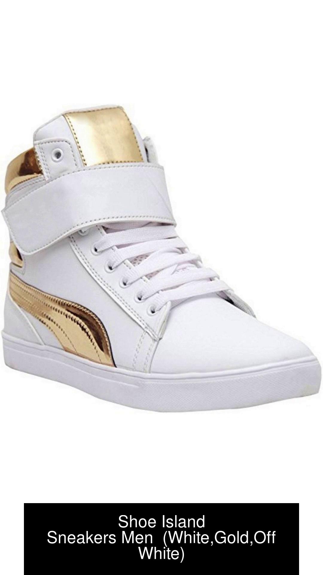 White and 2024 gold shoes