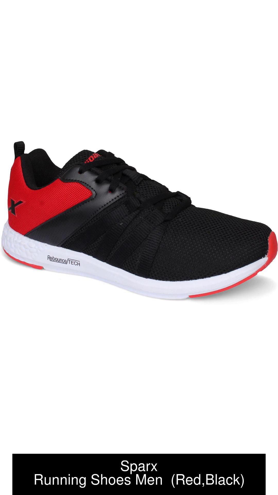 Sparx shoes sales red black