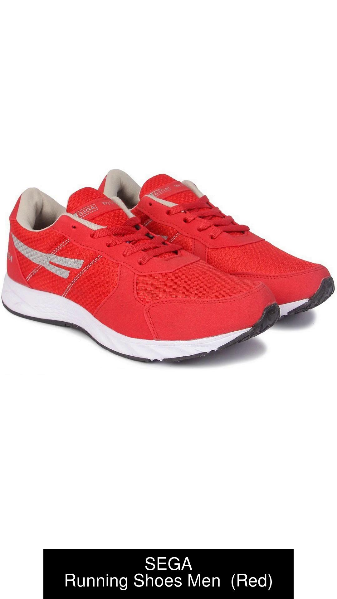 Sega red store colour shoes