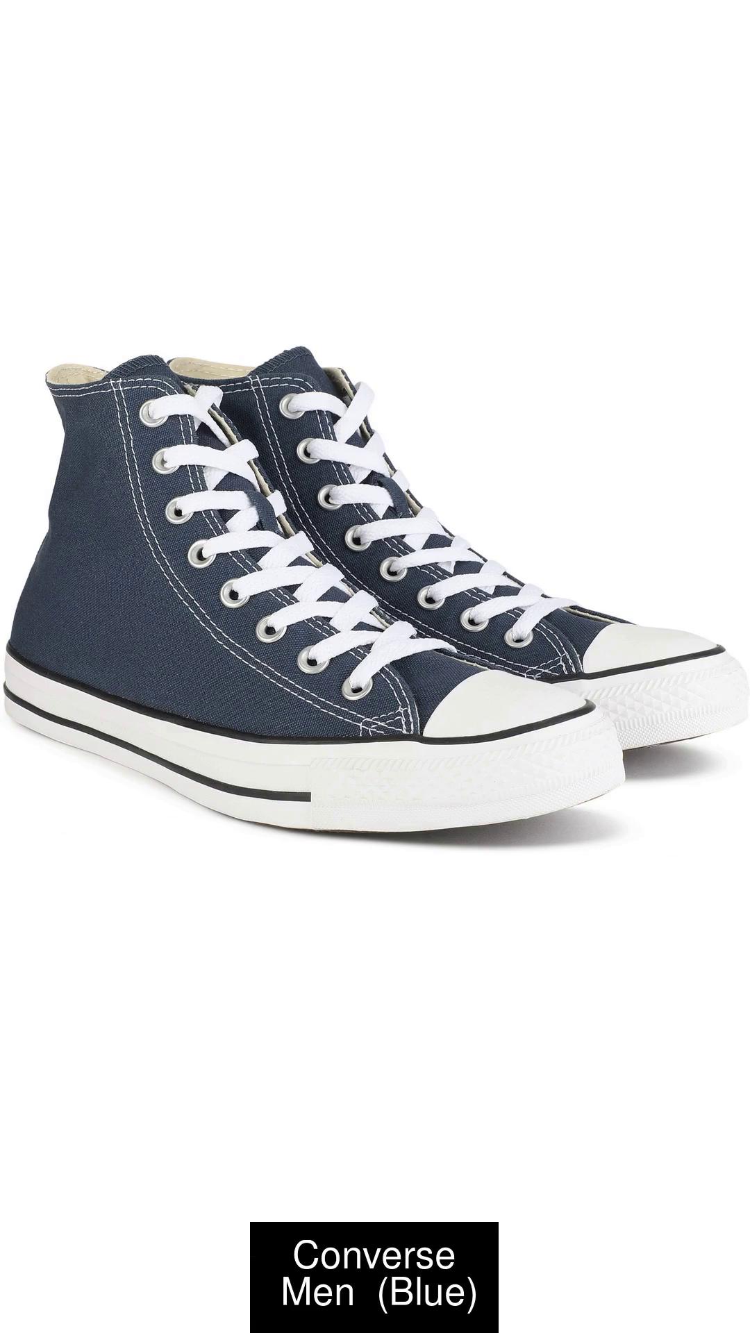 Converse navy high on sale tops