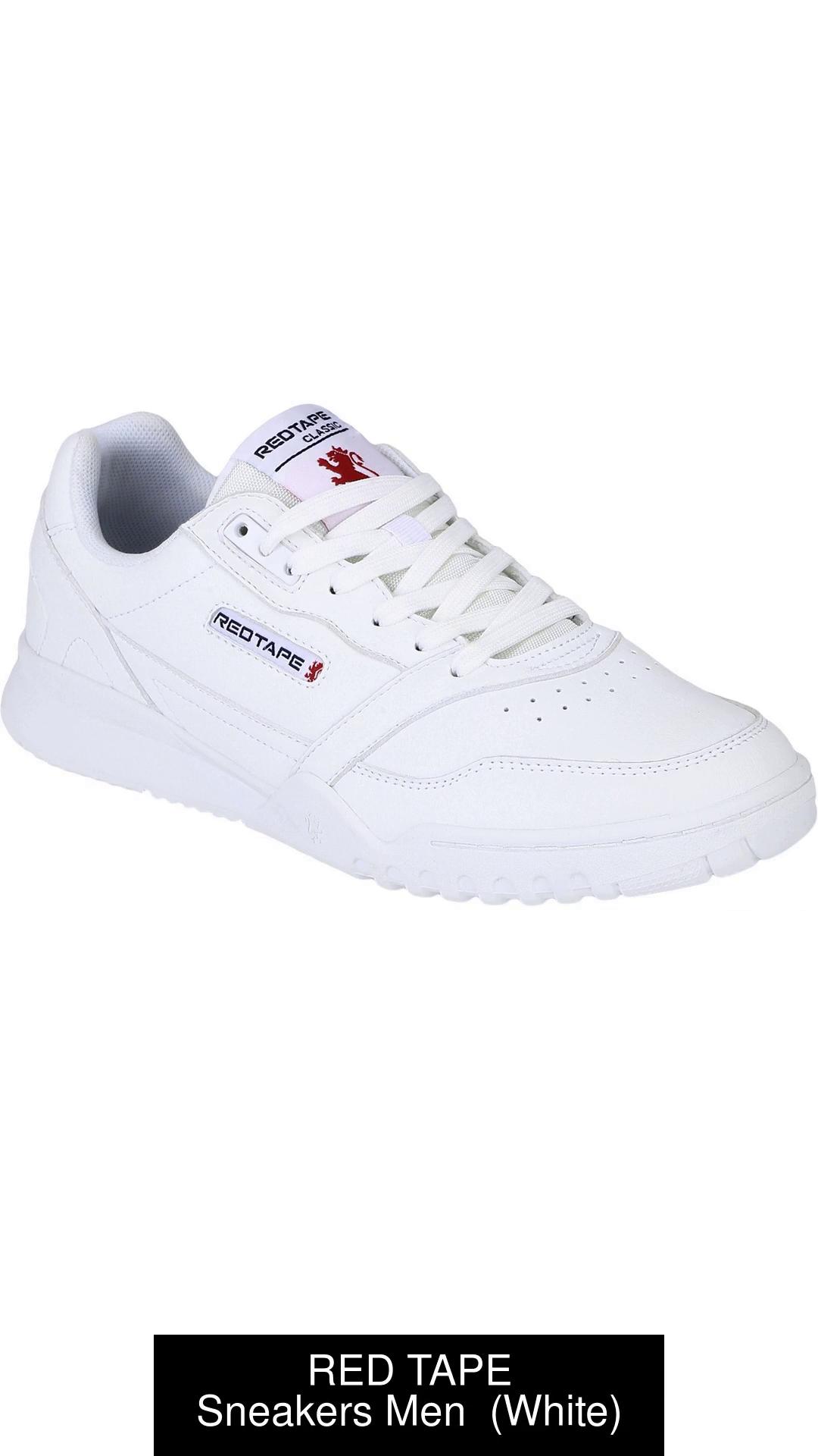 Red tape white deals sneakers flipkart