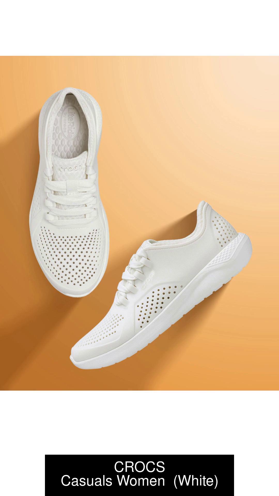 Crocs discount sneakers white