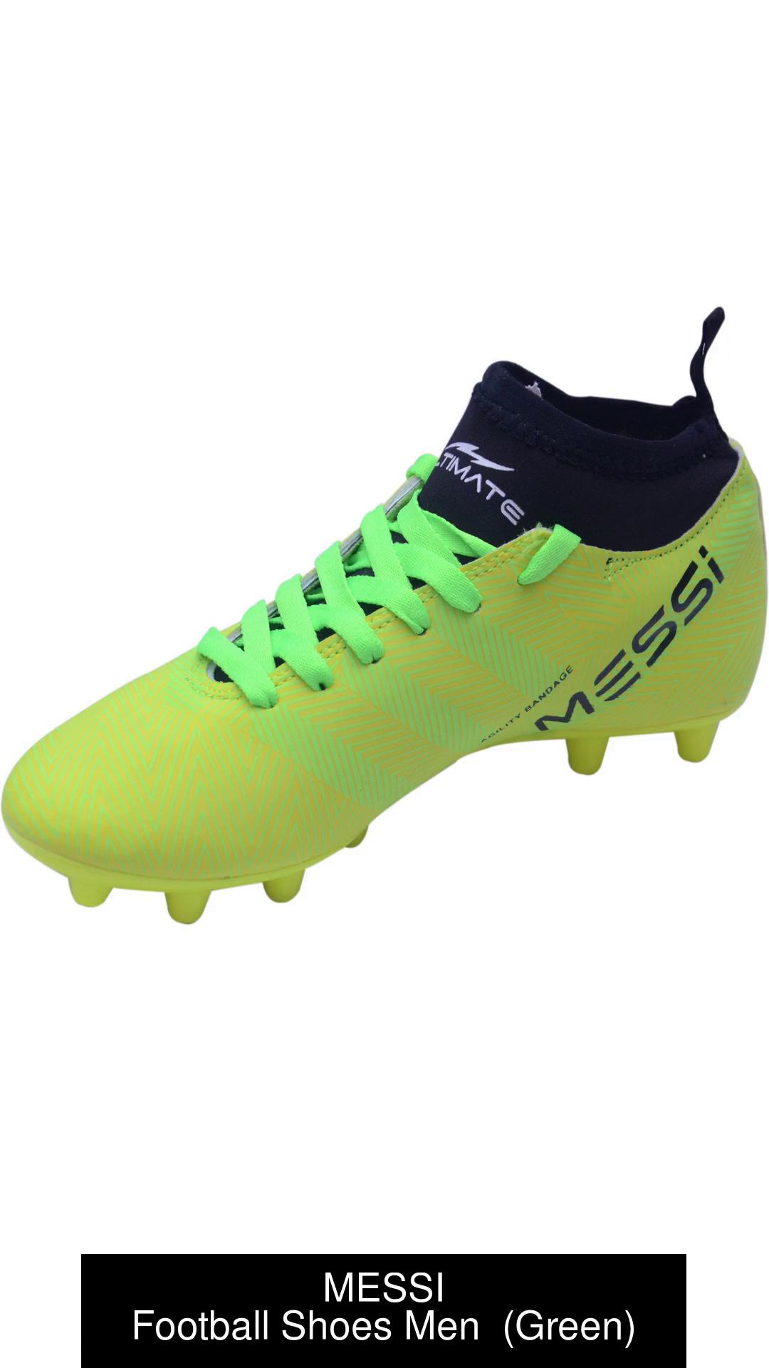 Green messi shop football boots