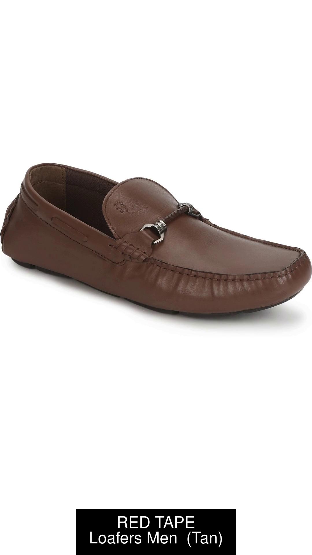 Red tape cheap loafers price