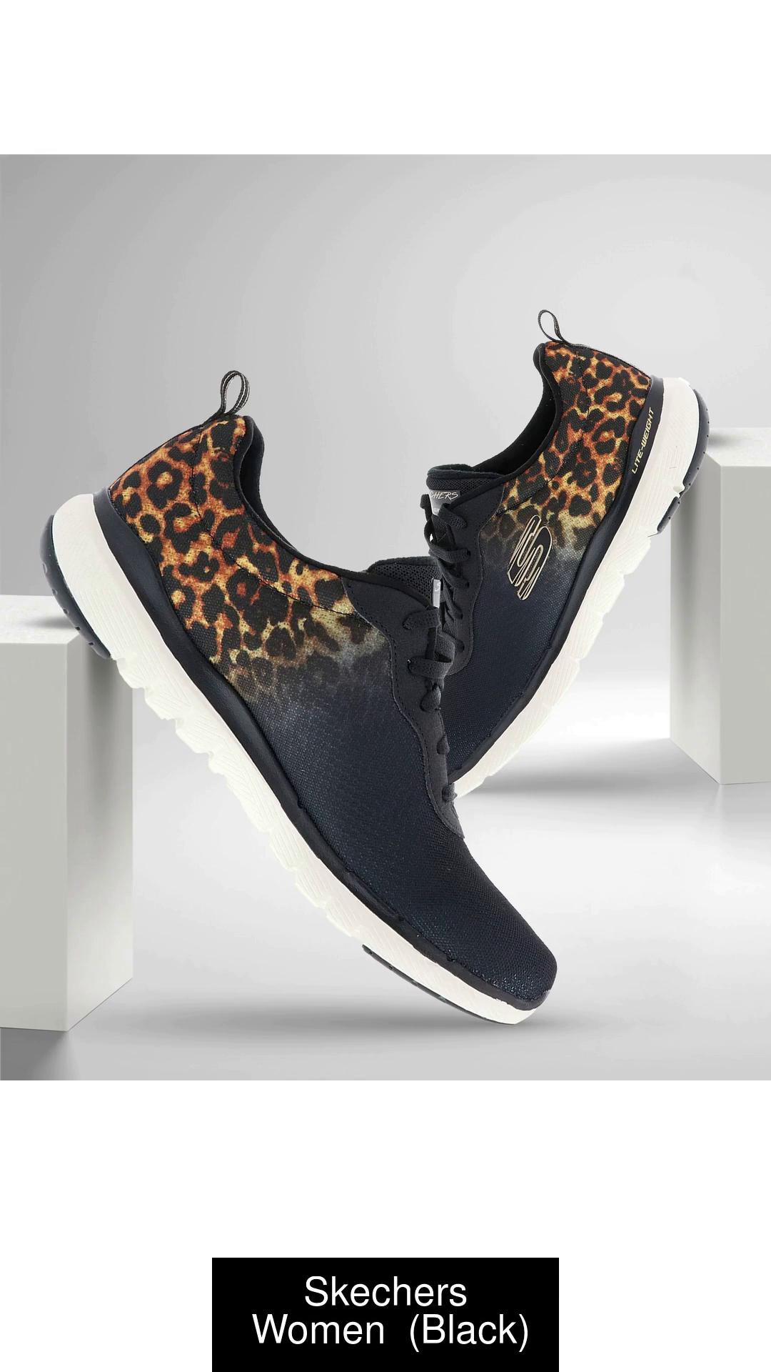 Skechers flex 2024 appeal animal print