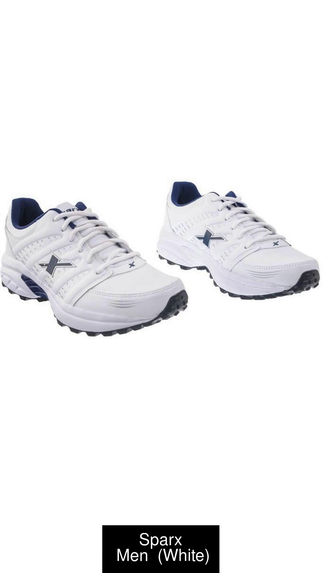 Sparx white sales running shoes