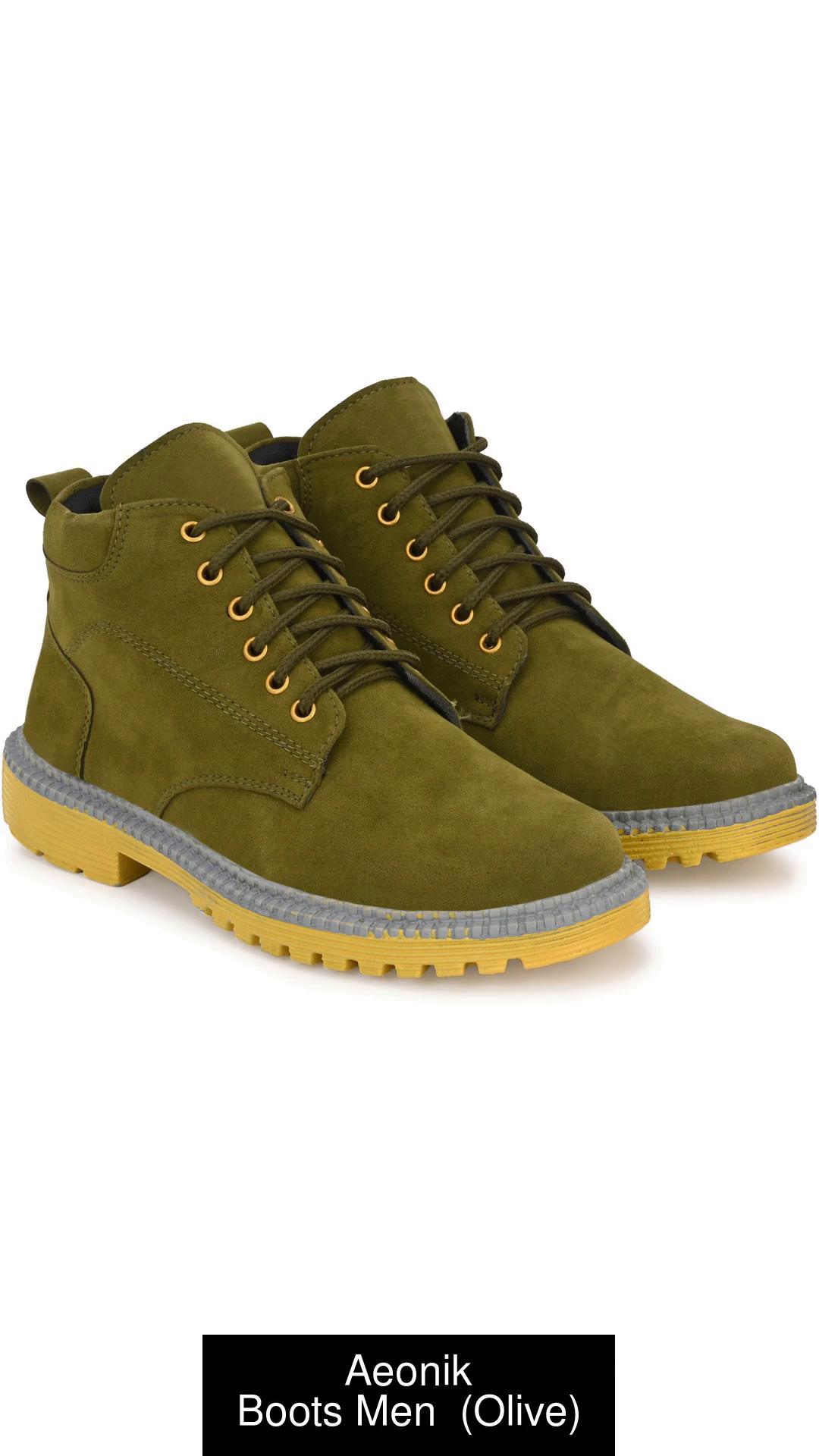 Olive green cheap timbs mens