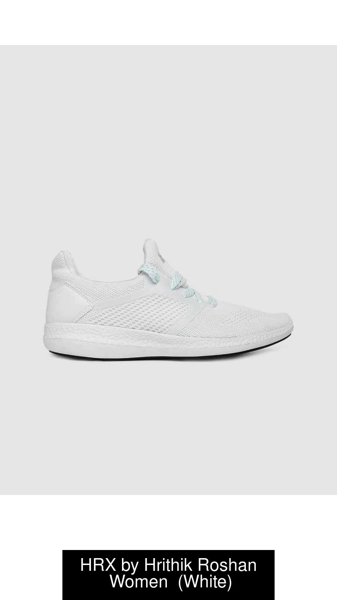 Hrx white best sale shoes flipkart