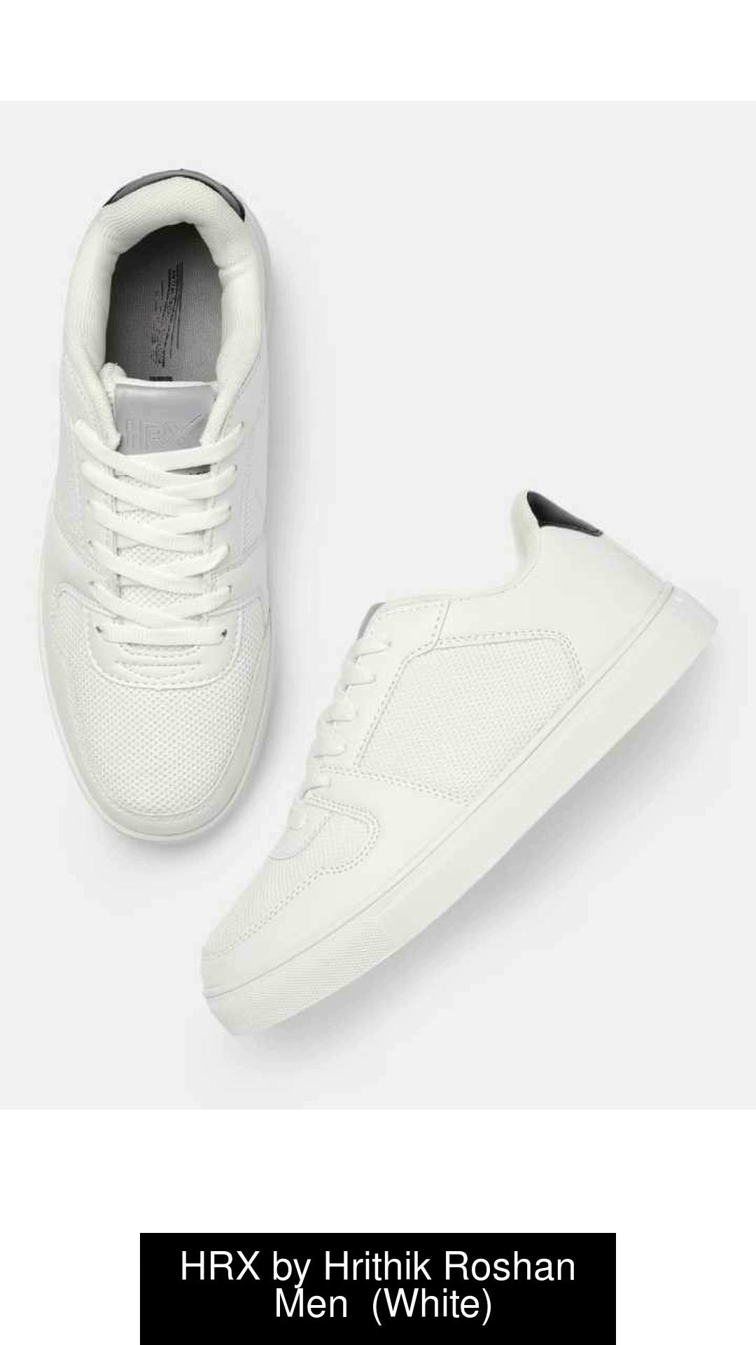 White sneakers hot sale for men hrx