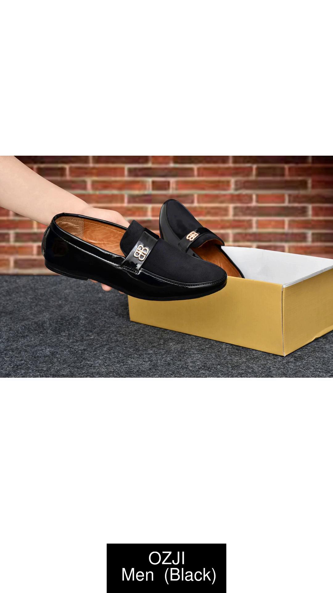 Party Wear New LV Black loafers for Men and Boys – Jalandhar Style