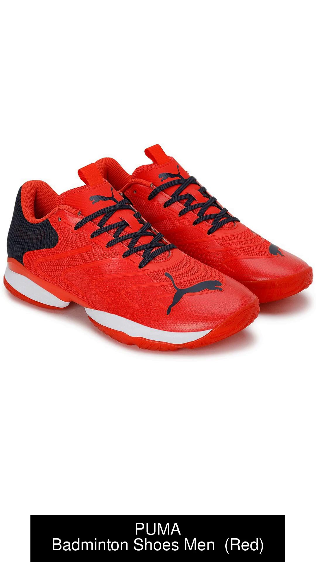 Puma badminton sale shoes flipkart