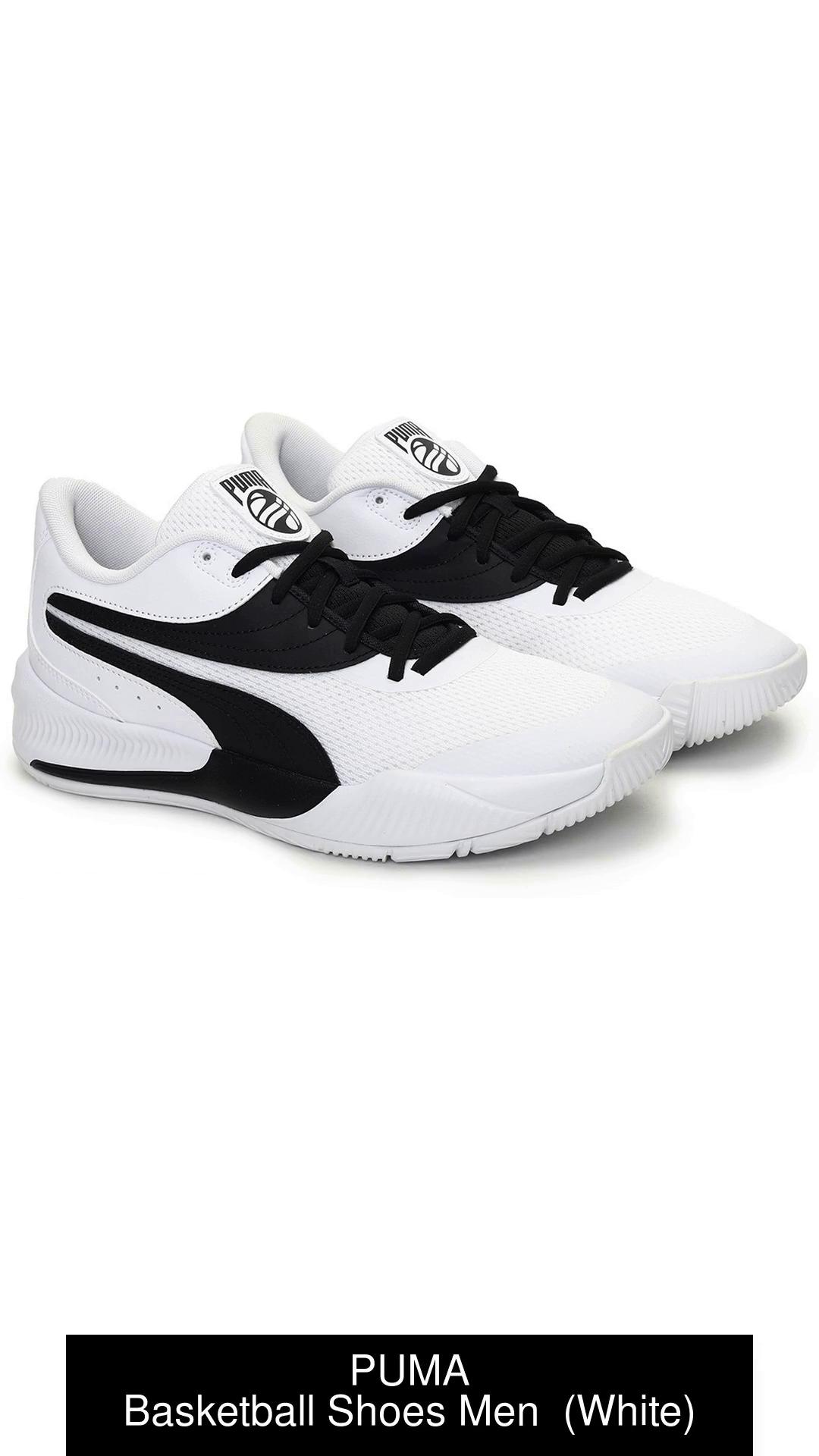 Puma cheap hoops white