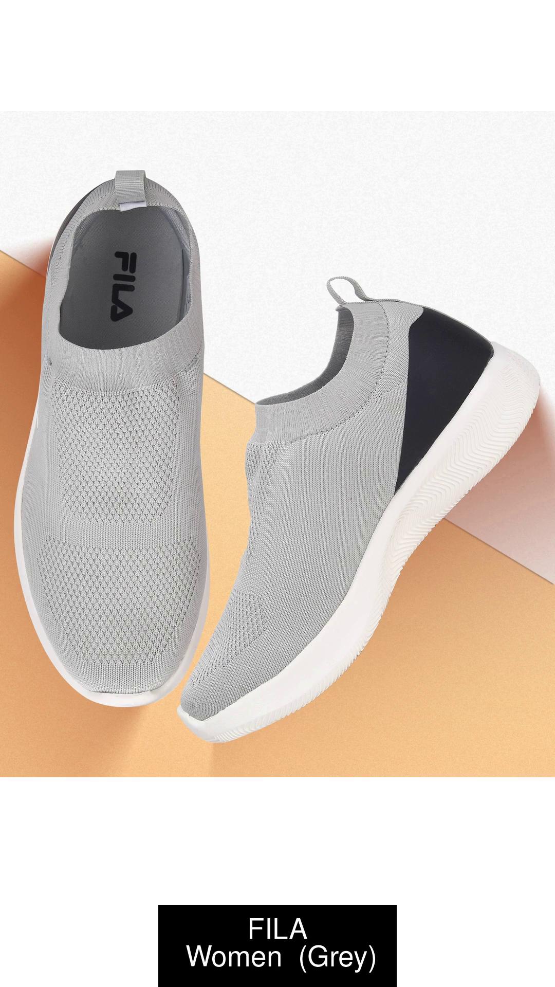 Fila ladies knit store slip on shoe