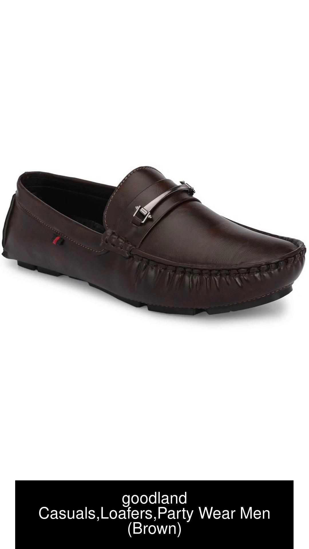 goodland Men driving shoes formal partywear officewear shoes Loafers  For Men  Buy goodland Men driving shoes formal partywear officewear  shoes Loafers For Men Online at Best Price  Shop Online for