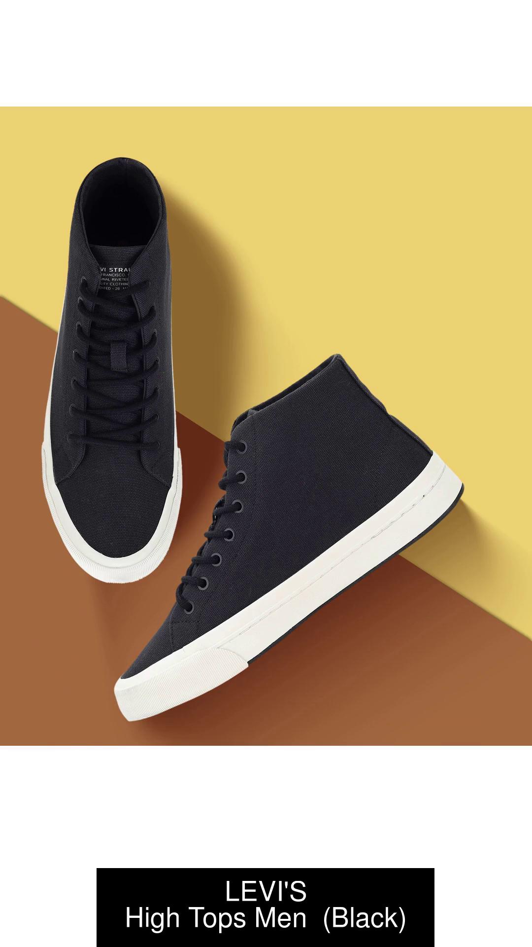 Men's levi's clearance sneakers black