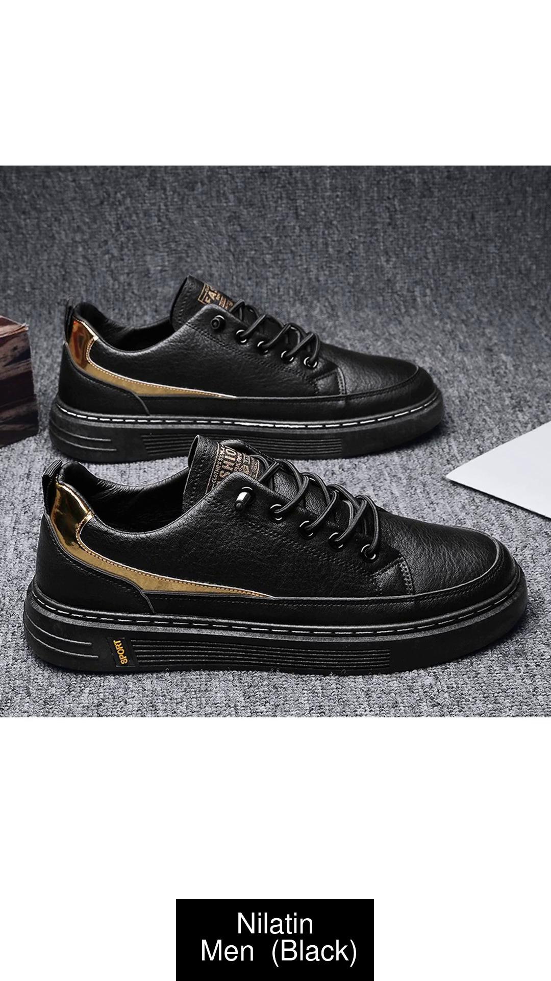 Nilatin Black Sneaker For Men Sneakers For Men - Buy Nilatin Black