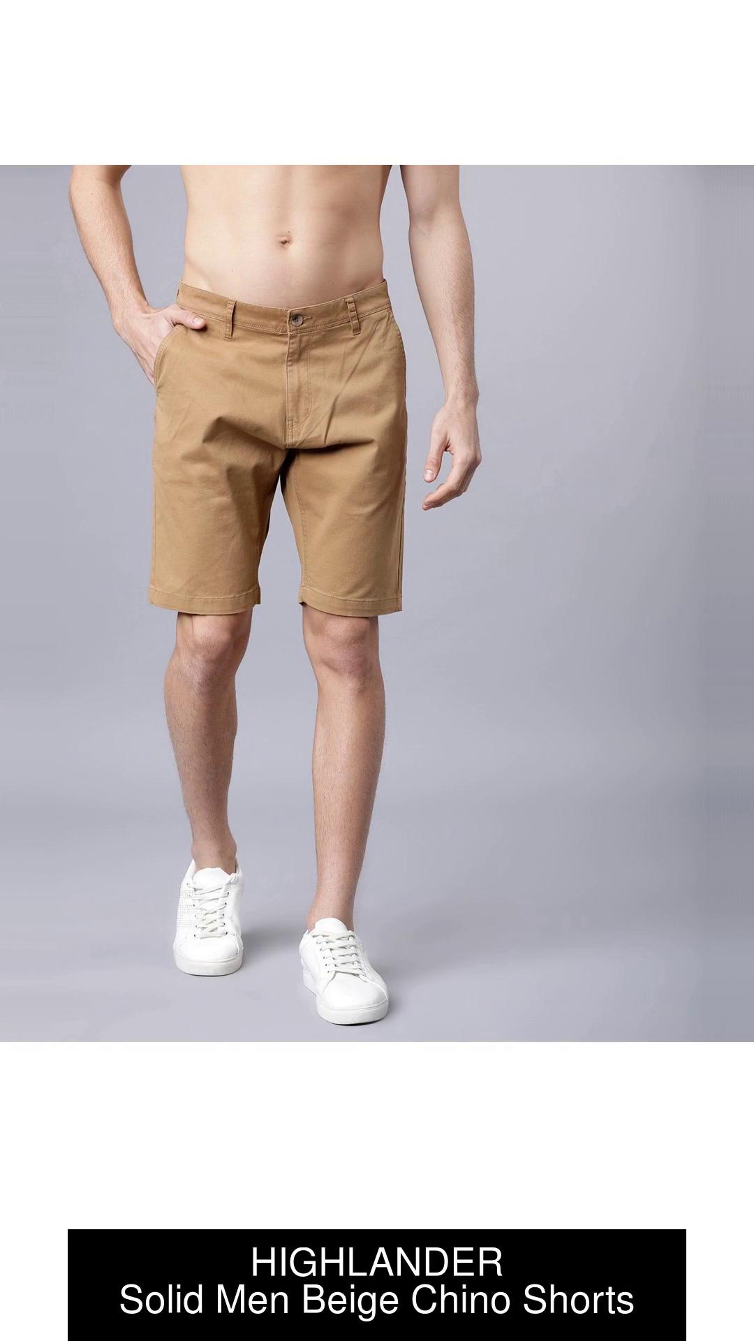 HIGHLANDER Solid Men Dark Blue Chino Shorts