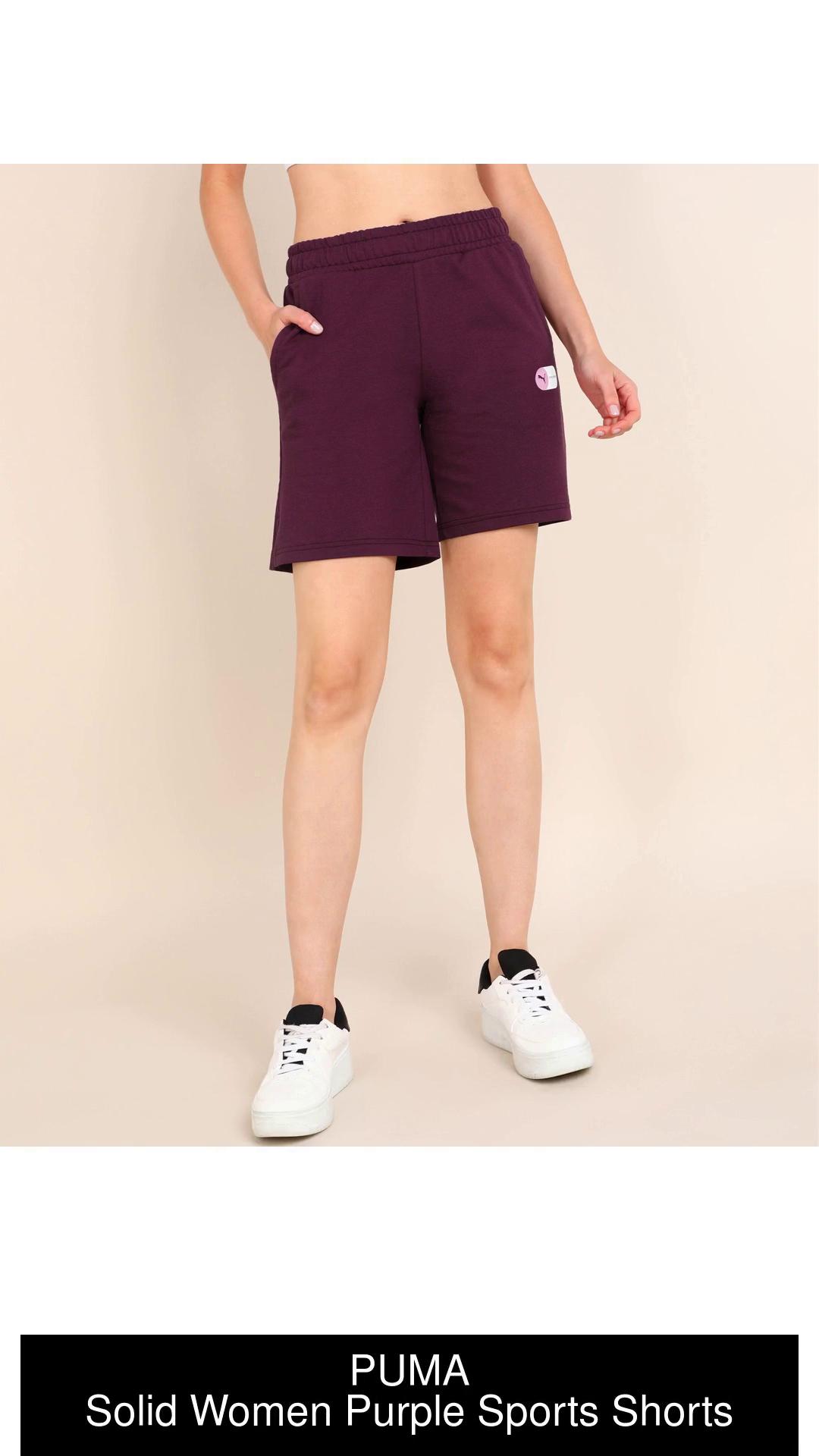 Womens purple sale bermuda shorts